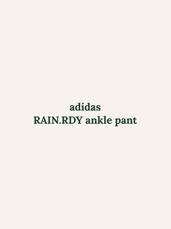RAIN.RDY ankle pant