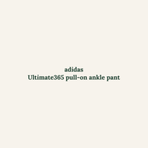 Ultimate365 pull-on ankle pant from adidas