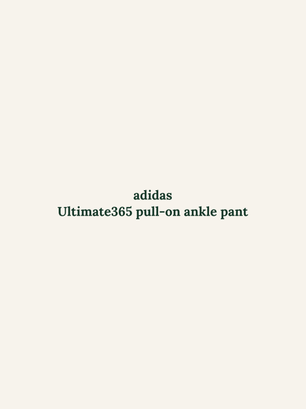 Ultimate365 pull-on ankle pant