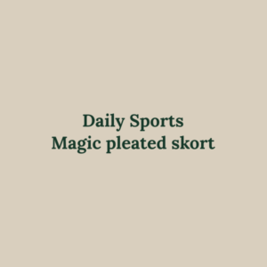 Magic pleated skort from Daily Sports