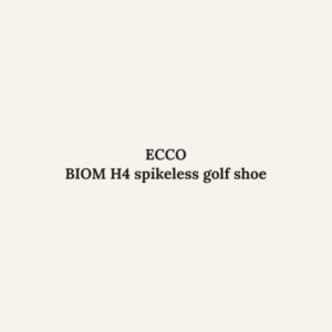 BIOM H4 spikeless golf shoe from ECCO