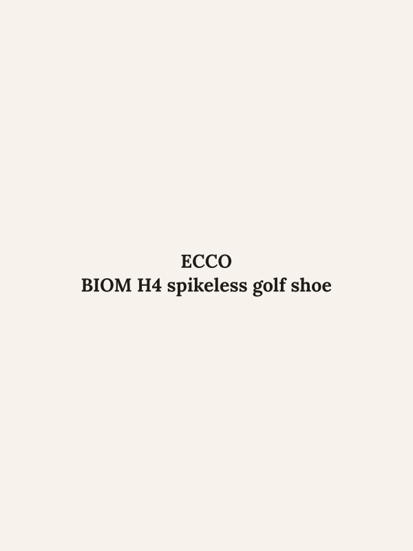 BIOM H4 spikeless golf shoe