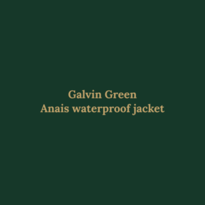 Anais waterproof jacket from Galvin Green