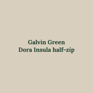 Dora Insula half-zip from Galvin Green