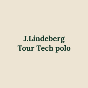 Tour Tech polo from J.Lindeberg