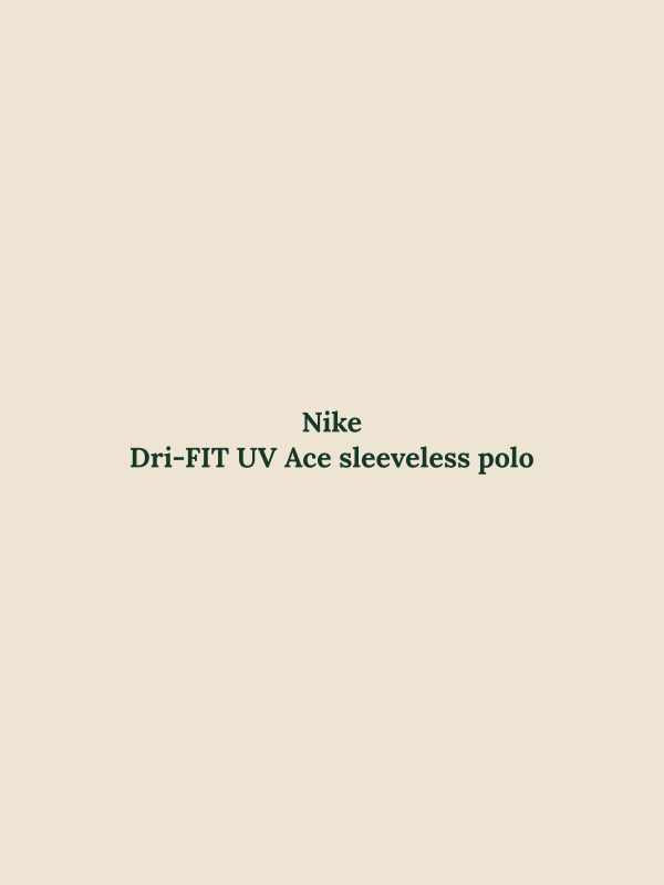 Dri-FIT UV Ace sleeveless polo