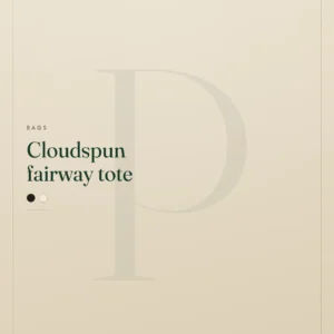 Cloudspun fairway tote — PUMA Golf