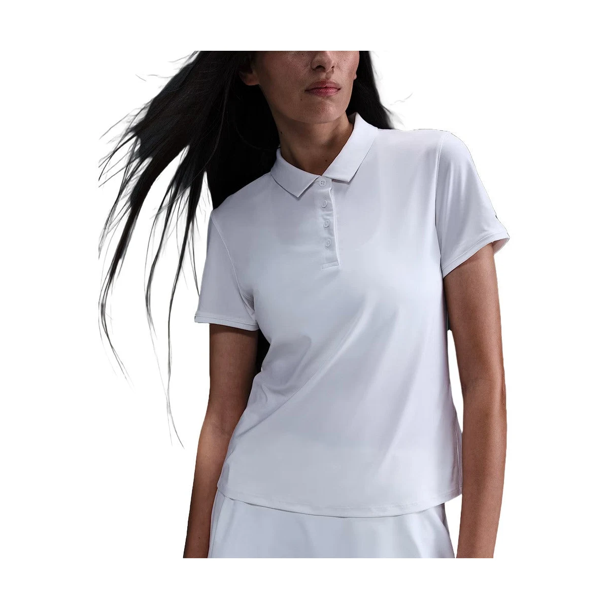 White golf polo