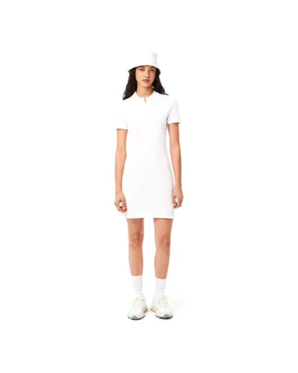 Slim fit stretch piqué polo dress · Lacoste Sport